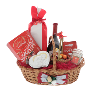 The gift basket - a suitable gift for Easter
