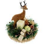 Christmas decoration with Brown Deer 2