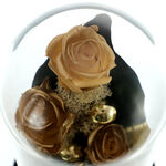 Bouquet 3 Golden Cryogenic Christmas Roses 5