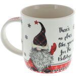 Christmas mug with gnome