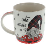 Christmas mug with gnome 6