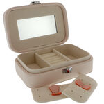Compartmented jewelry box Pink Pearl 2