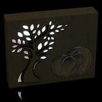 Illuminated box Holy Family tree of life 6
