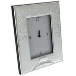 Silver wedding clock