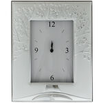 Silver wedding clock 1