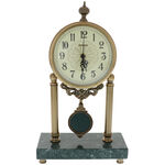 Pendulum clock High Class green marble 2