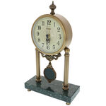 Pendulum clock High Class green marble 3