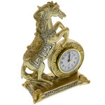 Table clock with horse 3