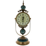 Retro clock with marble pendulum 50 cm 2