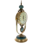 Retro clock with marble pendulum 50 cm 3