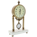 Retro marble pendulum clock 2