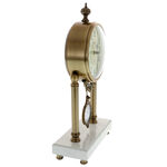 Retro marble pendulum clock 3