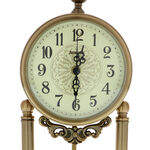 Retro marble pendulum clock 6