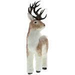 Deer with fluffy fur 42cm 3
