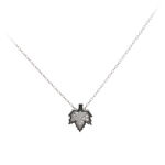 Maple leaf Silver Necklace 2