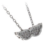 Angel wings Swarovski Necklace 1