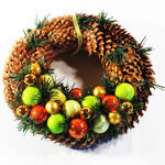 Wreath with Globes 1