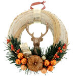 Deer Christmas Door Wreath 2