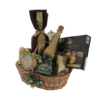 Golden Holidays Christmas gift basket 3