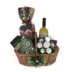 Christmas Magic Pinot Grigio gift basket