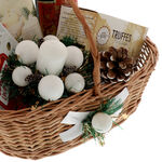 Pastel Christmas gift basket 6