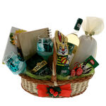 Easter Green Grass gift basket 1