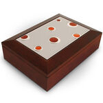 Jewelry box with colored spots 1