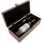 Box with accessories and Bordeaux wine 2