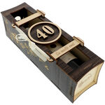 Wine in Wooden Box with Number 5