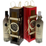 Box with rose and wine 5