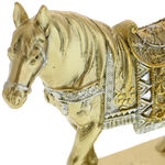 Medium-sized golden horse figurine 4