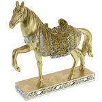 Dísz ló alakú figura arany színben 1