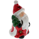 Santa Claus figurine with tree and lights 2