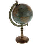 World Globe Wooden Stand 2