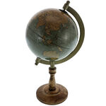 World Globe Wooden Stand 3