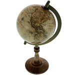 World Globe Wooden Stand 6
