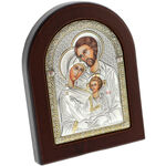 Szent család íves ikon 9cm 1