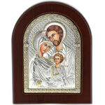Szent család íves ikon 9cm 2