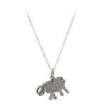 Lucky Elephant ezüst medállánc 2