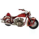 Macheta motocicleta Indian rosu 3