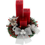 Christmas Decoration with 3 Candles Sweet Angel 1