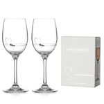 Crystal Wine Glasses with Heart 3