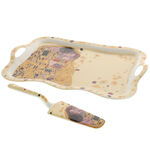 Tészta tányér Klimt: Sárga csók 2