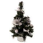 Silver Christmas Tree 1