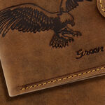 Brown Eagle Men's Leather Wallet 11