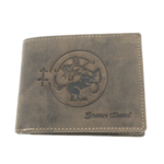 Men's wallet brown natural leather Zodiac Sagittarius