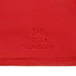 Women's wallet La Scala Luxury red black RFID 8