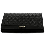 Women's Giultieri leather wallet black 3