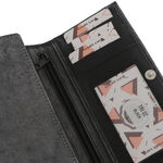 Giultieri Gray Leather Women's Wallet 5