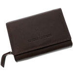 Green Deed Women's Brown Leather Wallet 1